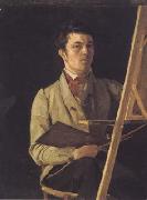 Portrait de Partiste a I'age de vingt-neuf ans -1825 (mk11), Jean Baptiste Camille  Corot